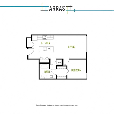1 Bed 1 Bath